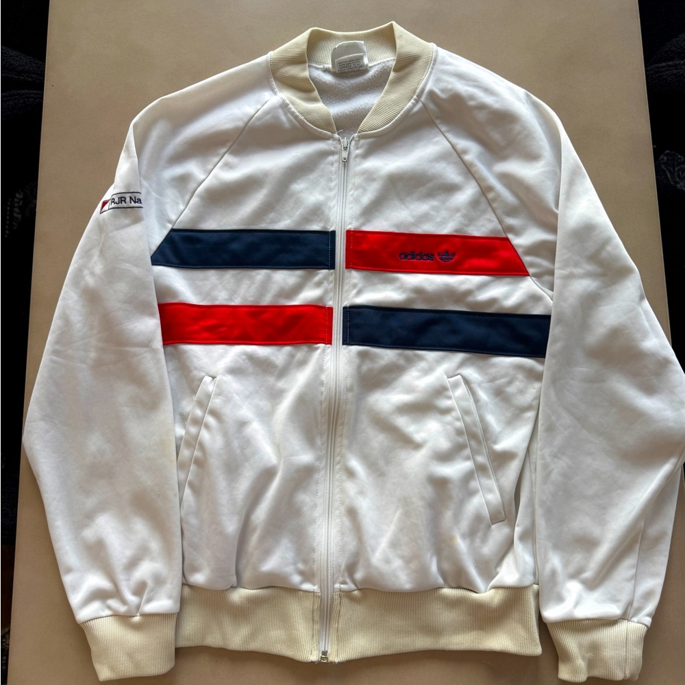 Adidas vintage 80s track jacket